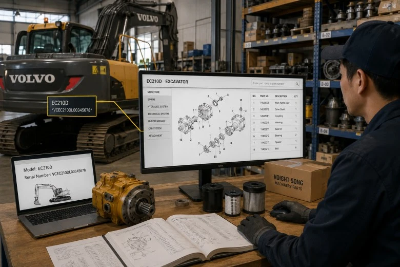 Parts Identification by Model and Serial Number