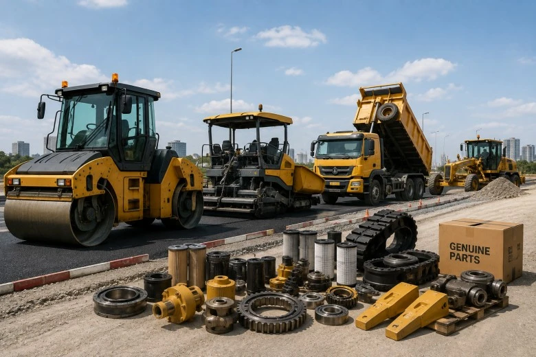 Road Machinery Parts Support