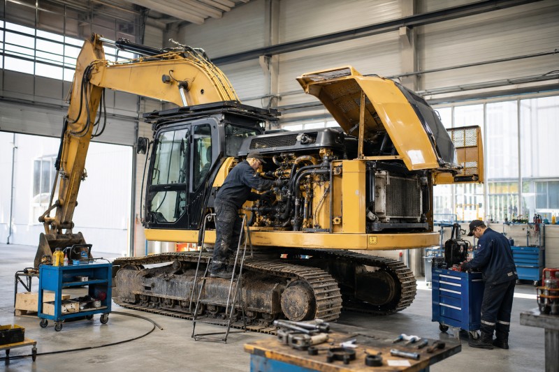 Excavator Maintenance Parts Sourcing