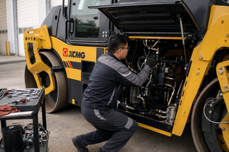 Road Machinery Parts Support